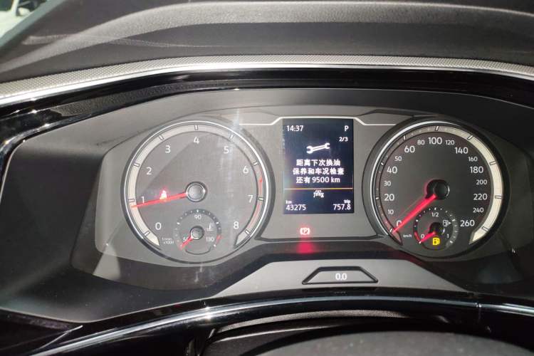 Used Volkswagen Tayron 2020 330TSI Two-Wheel Drive Luxury Smart Connectivity Version Instrument Cluster