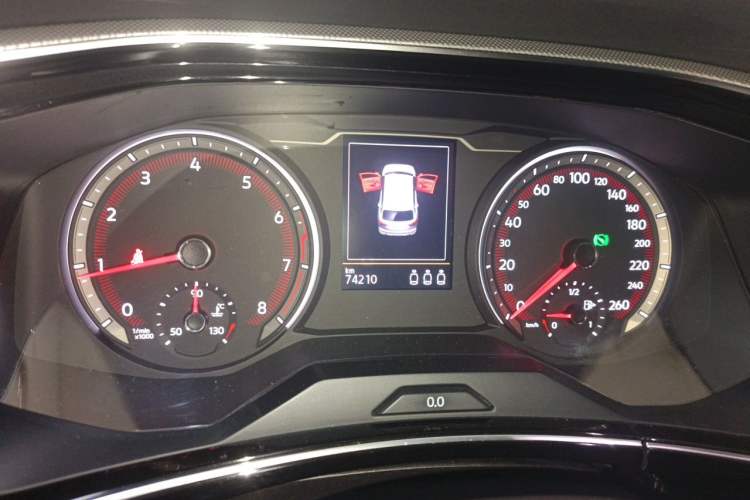Used Volkswagen Tayron 2020 330TSI Two-Wheel Drive Luxury Smart Connectivity Version Instrument Cluster