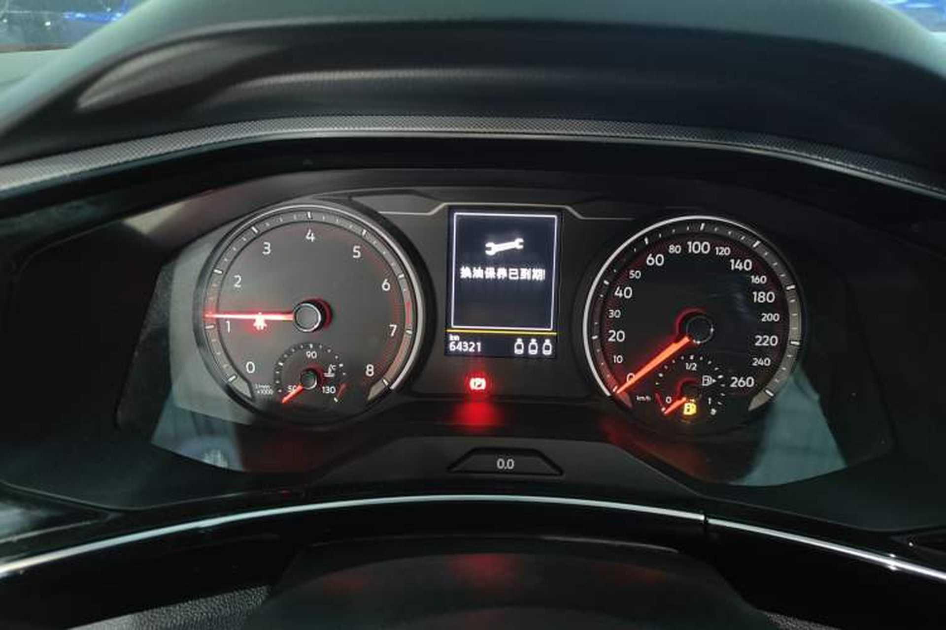Used Volkswagen Tayron 2020 330TSI Two-Wheel Drive Luxury Smart Connectivity Version Instrument Cluster