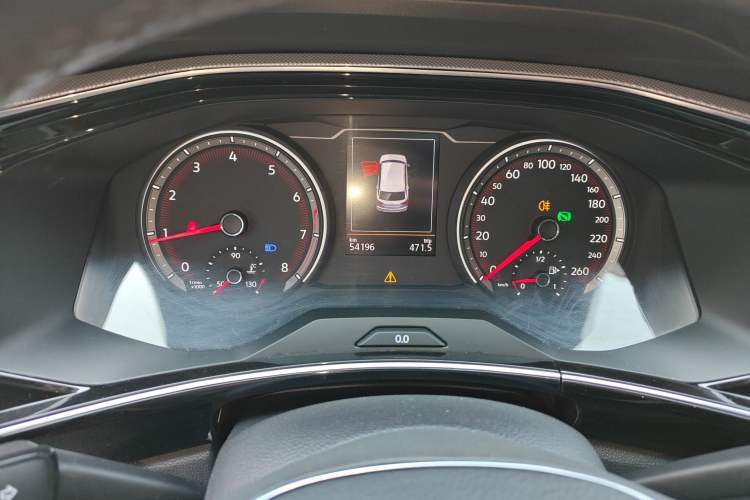 Used Volkswagen Tayron 2020 330TSI Two-Wheel Drive Luxury Smart Connectivity Version Instrument Cluster