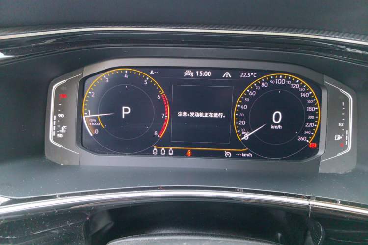 Used Volkswagen Tayron 2020 330TSI Two-Wheel Drive Luxury Connected Pro Edition Instrument Cluster
