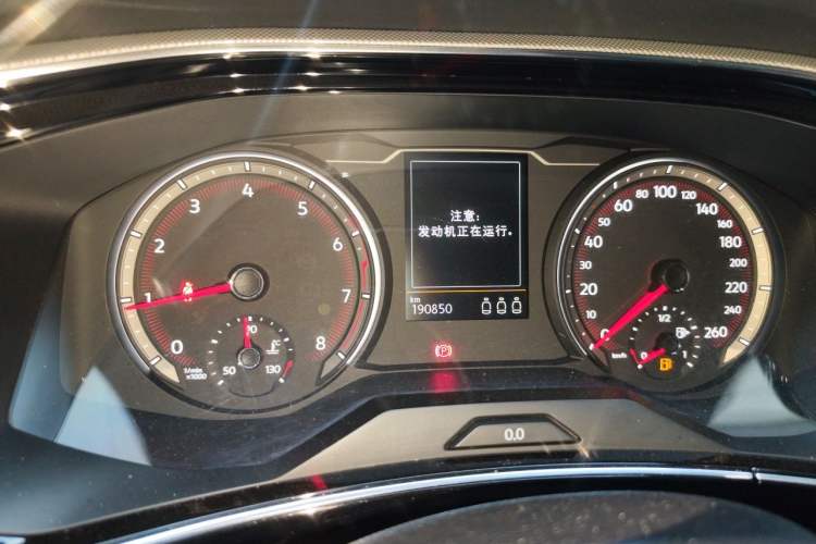Used Volkswagen Tayron 2020 330TSI Two-Wheel Drive Luxury Smart Connectivity Version Instrument Cluster