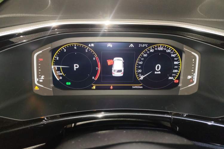 Used Volkswagen Tayron 2020 330TSI Two-Wheel Drive Luxury Smart Connectivity Version Instrument Cluster