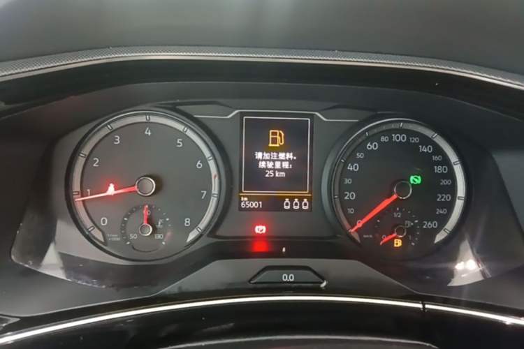 Used Volkswagen Tayron 2020 330TSI Two-Wheel Drive Luxury Smart Connectivity Version Instrument Cluster
