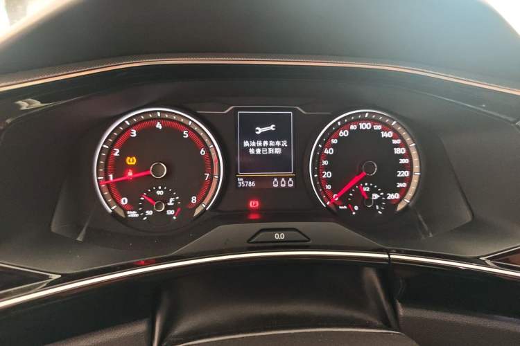 Used Volkswagen Tayron 2020 330TSI Two-Wheel Drive Luxury Smart Connectivity Version Instrument Cluster