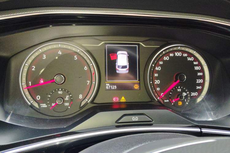 Used Volkswagen Tayron 2020 280TSI Two-Wheel Drive Luxury Connect Edition Instrument Cluster