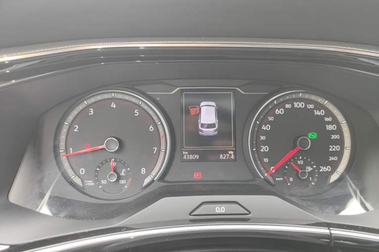 Used Volkswagen Tayron 2020 330TSI Two-Wheel Drive Luxury Smart Connectivity Version Instrument Cluster