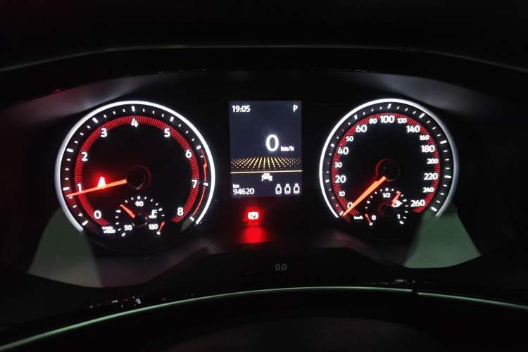 Used Volkswagen Tayron 2020 330TSI Two-Wheel Drive Luxury Smart Connectivity Version Instrument Cluster