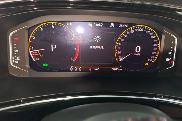Used Volkswagen Tayron 2020 380TSI All-Wheel Drive R-Line Connected Version Instrument Cluster
