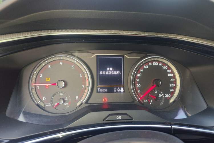 Used Volkswagen Tayron 2020 330TSI Two-Wheel Drive Luxury Smart Connectivity Version Instrument Cluster