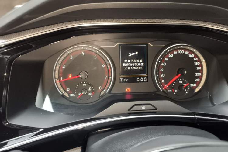 Used Volkswagen Tayron 2020 330TSI Two-Wheel Drive Luxury Smart Connectivity Version Instrument Cluster