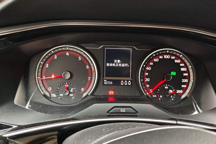 Used Volkswagen Tayron 2020 330TSI Two-Wheel Drive Luxury Smart Connectivity Version Instrument Cluster