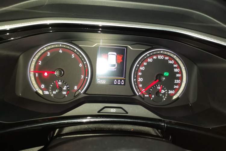 Used Volkswagen Tayron 2020 280TSI Two-Wheel Drive Luxury Connect Edition Instrument Cluster