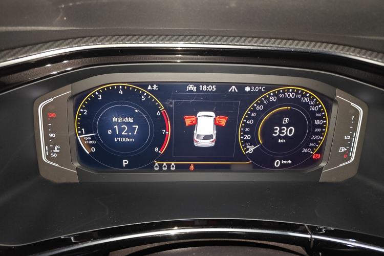 Used Volkswagen Tayron 2020 330TSI Two-Wheel Drive Luxury Connected Pro Edition Instrument Cluster