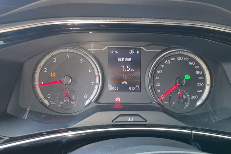 Used Volkswagen Tayron 2020 330TSI Two-Wheel Drive Luxury Smart Connectivity Version Instrument Cluster