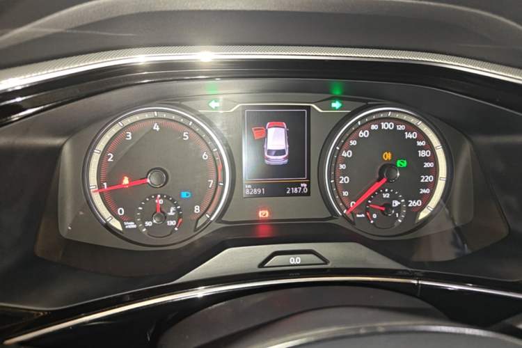 Used Volkswagen Tayron 2020 330TSI Two-Wheel Drive Luxury Smart Connectivity Version Instrument Cluster