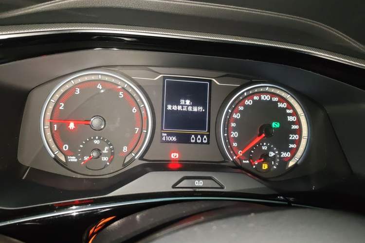 Used Volkswagen Tayron 2020 330TSI Two-Wheel Drive Luxury Smart Connectivity Version Instrument Cluster