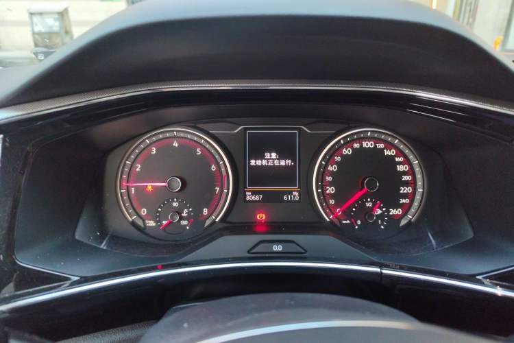 Used Volkswagen Tayron 2020 330TSI Two-Wheel Drive Luxury Smart Connectivity Version Instrument Cluster