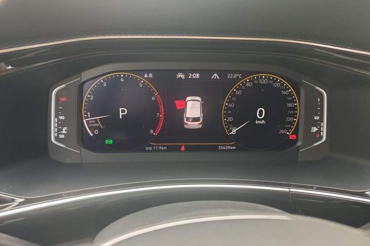 Used Volkswagen Tayron 2020 330TSI Two-Wheel Drive Luxury Connected Pro Edition Instrument Cluster