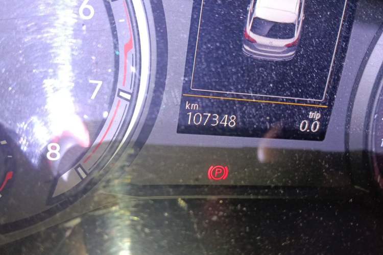 Used Volkswagen Tayron 2020 330TSI Two-Wheel Drive Luxury Smart Connectivity Version Odometer Close Up