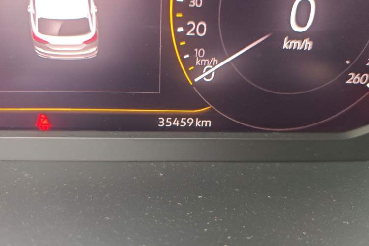 Used Volkswagen Tayron 2020 330TSI Two-Wheel Drive Luxury Connected Pro Edition Odometer Close Up