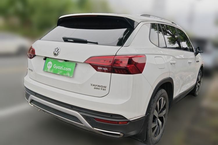Used Volkswagen Tayron 2020 280TSI Two-Wheel Drive Luxury Connect Edition Rear Right 45 Deg
