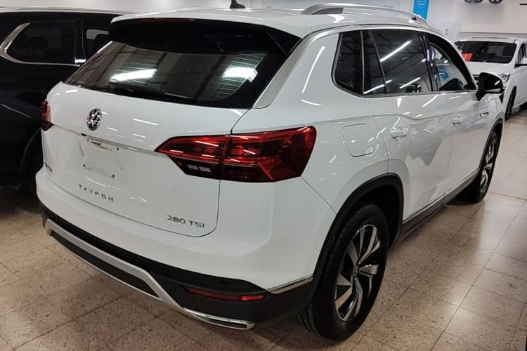 Used Volkswagen Tayron 2020 280TSI Two-Wheel Drive Luxury Connect Edition Rear Right 45 Deg