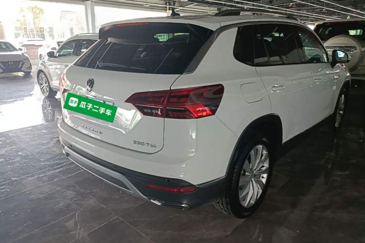 Used Volkswagen Tayron 2020 330TSI Two-Wheel Drive Luxury Connected Pro Edition Rear Right 45 Deg