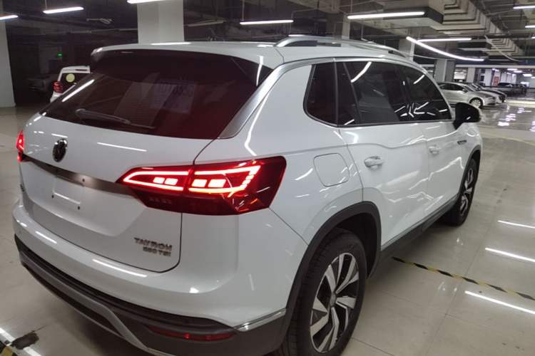 Used Volkswagen Tayron 2020 280TSI Two-Wheel Drive Luxury Connect Edition Rear Right 45 Deg