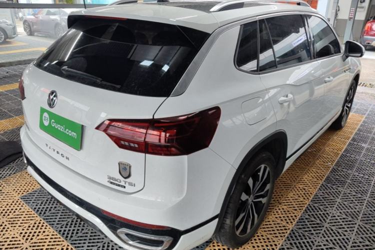 Used Volkswagen Tayron 2020 380TSI All-Wheel Drive R-Line Connected Version Rear Right 45 Deg