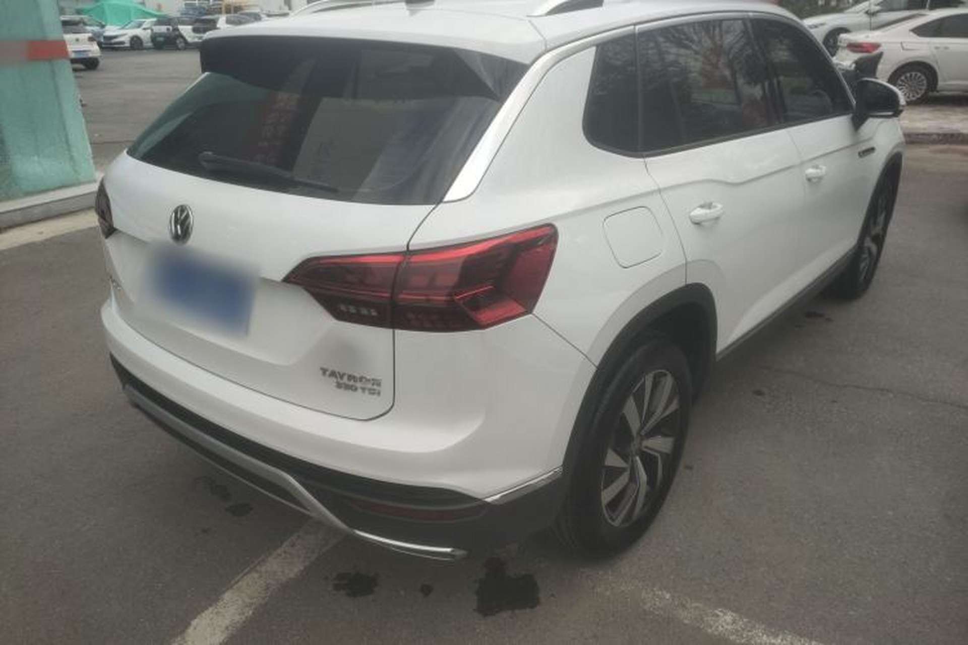 Used Volkswagen Tayron 2020 330TSI Two-Wheel Drive Luxury Smart Connectivity Version Rear Right 45 Deg