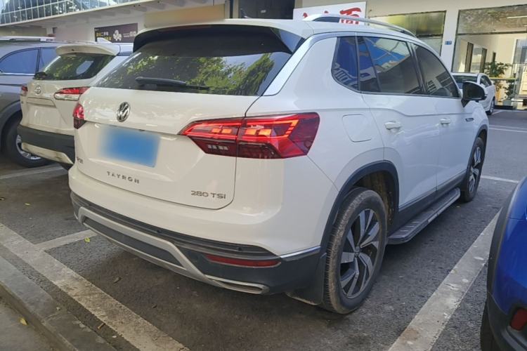 Used Volkswagen Tayron 2020 280TSI Two-Wheel Drive Luxury Connect Edition Rear Right 45 Deg