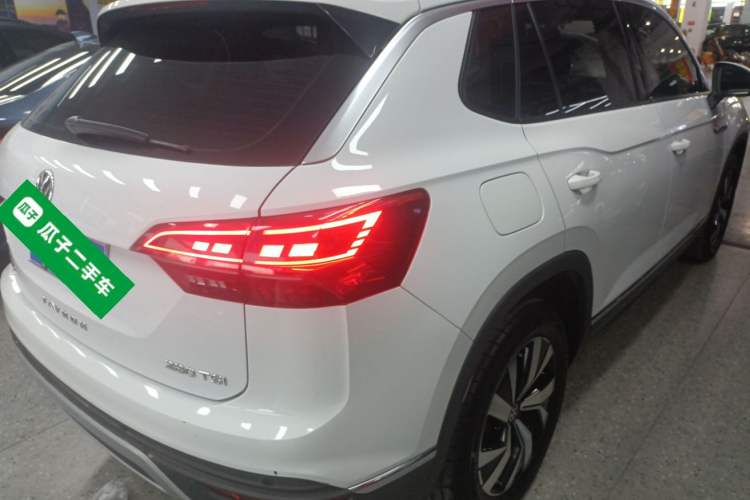 Used Volkswagen Tayron 2020 280TSI Two-Wheel Drive Luxury Connect Edition Rear Right 45 Deg