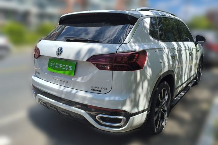 Used Volkswagen Tayron 2020 380TSI All-Wheel Drive R-Line Connected Version Rear Right 45 Deg