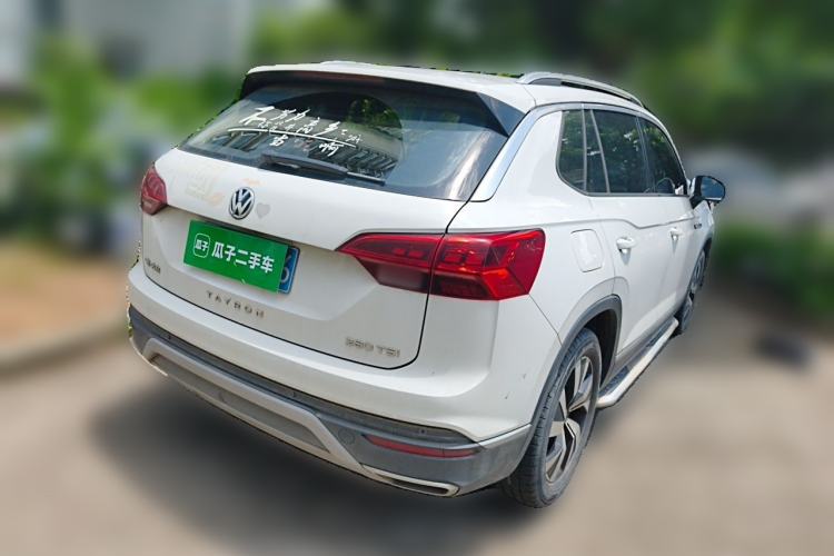 Used Volkswagen Tayron 2020 280TSI Two-Wheel Drive Luxury Connect Edition Rear Right 45 Deg