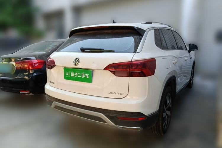 Used Volkswagen Tayron 2020 280TSI Two-Wheel Drive Comfort Connect Edition Rear Right 45 Deg
