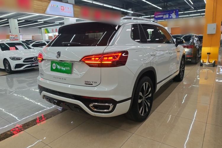Used Volkswagen Tayron 2020 380TSI All-Wheel Drive R-Line Connected Version Rear Right 45 Deg