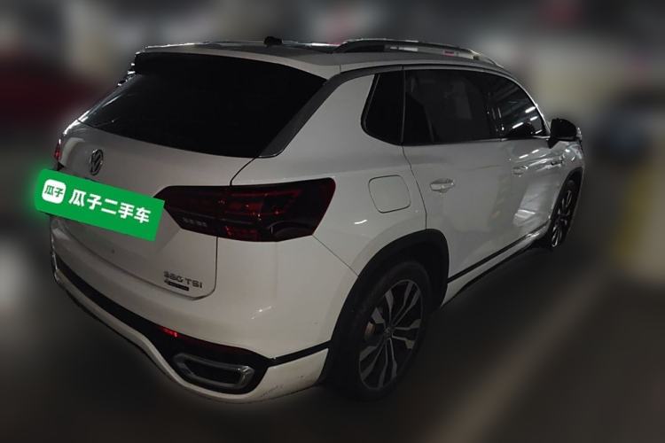 Used Volkswagen Tayron 2020 380TSI All-Wheel Drive R-Line Connected Version Rear Right 45 Deg