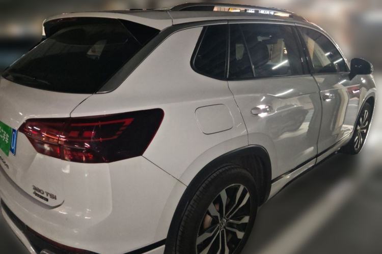 Used Volkswagen Tayron 2020 380TSI All-Wheel Drive R-Line Connected Version Rear Right 45 Deg