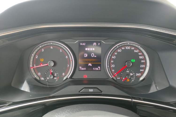 Used Volkswagen Tayron 2020 330TSI Two-Wheel Drive Luxury Smart Connectivity Version Instrument Cluster
