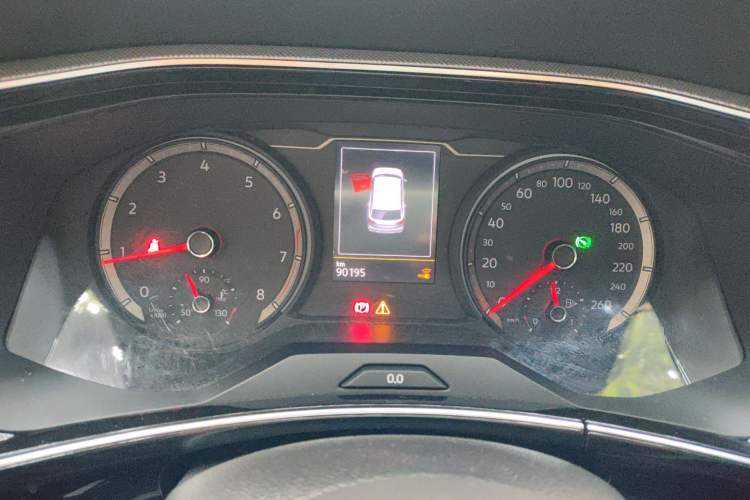 Used Volkswagen Tayron 2020 330TSI Two-Wheel Drive Luxury Smart Connectivity Version Instrument Cluster