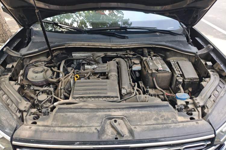 Used Volkswagen Tayron 2021 280TSI Two-Wheel Drive Luxury Smart Connectivity Version Engine Bay
