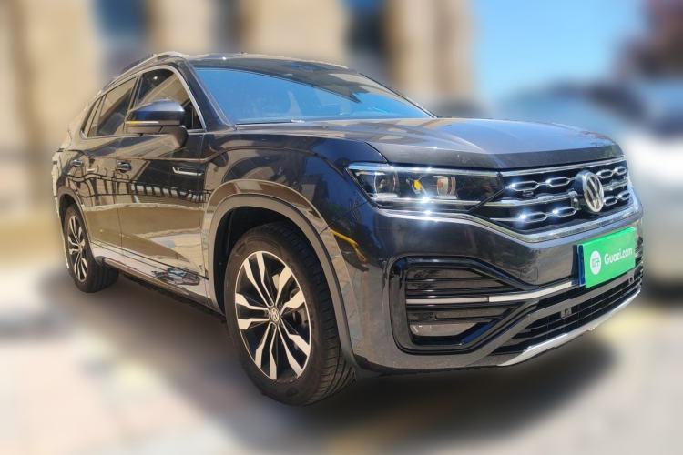 Used Volkswagen Tayron 2021 380TSI All-Wheel Drive R-Line Connected Version Front Right 45 Deg