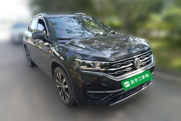 Used Volkswagen Tayron 2021 380TSI All-Wheel Drive R-Line Connected Version Front Right 45 Deg