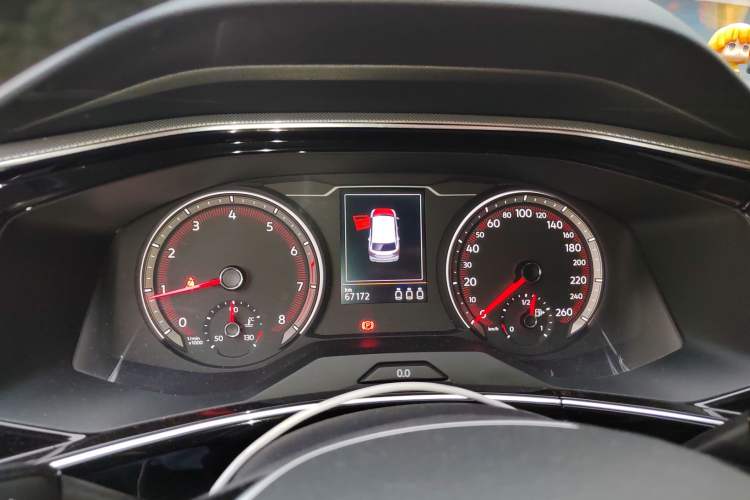 Used Volkswagen Tayron 2021 330TSI Two-Wheel Drive Luxury Smart Connectivity Version Instrument Cluster