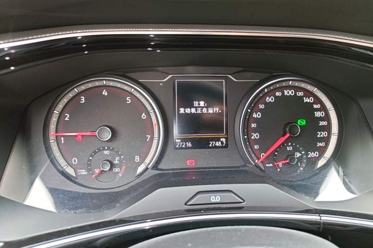 Used Volkswagen Tayron 2021 280TSI Two-Wheel Drive Luxury Smart Connectivity Version Instrument Cluster