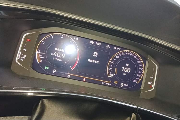 Used Volkswagen Tayron 2021 330TSI Two-Wheel Drive Luxury Smart Connectivity Version Instrument Cluster