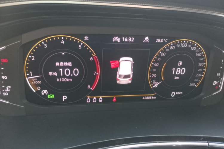 Used Volkswagen Tayron 2021 330TSI Two-Wheel Drive Luxury Smart Connectivity Version Instrument Cluster