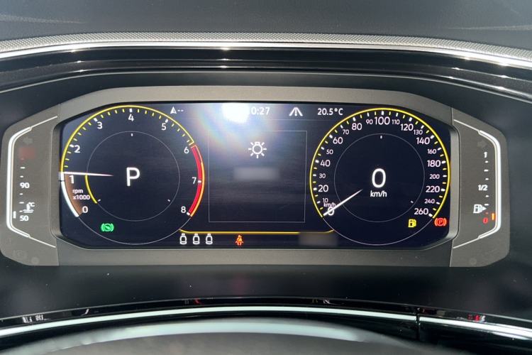 Used Volkswagen Tayron 2021 330TSI Two-Wheel Drive Luxury Connected Version Plus Instrument Cluster