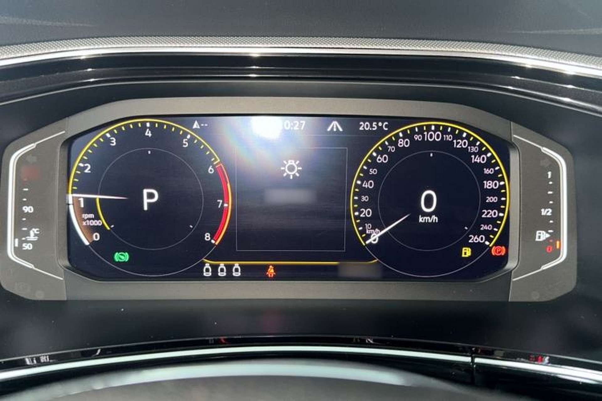 Used Volkswagen Tayron 2021 330TSI Two-Wheel Drive Luxury Connected Version Plus Instrument Cluster